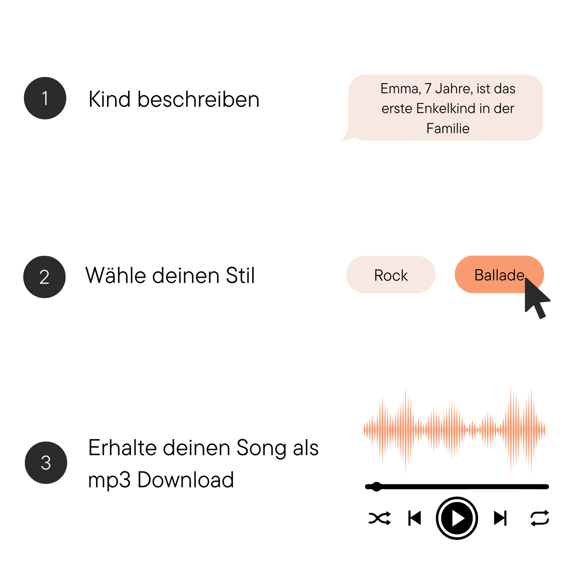 Personalisiertes Kinderlied