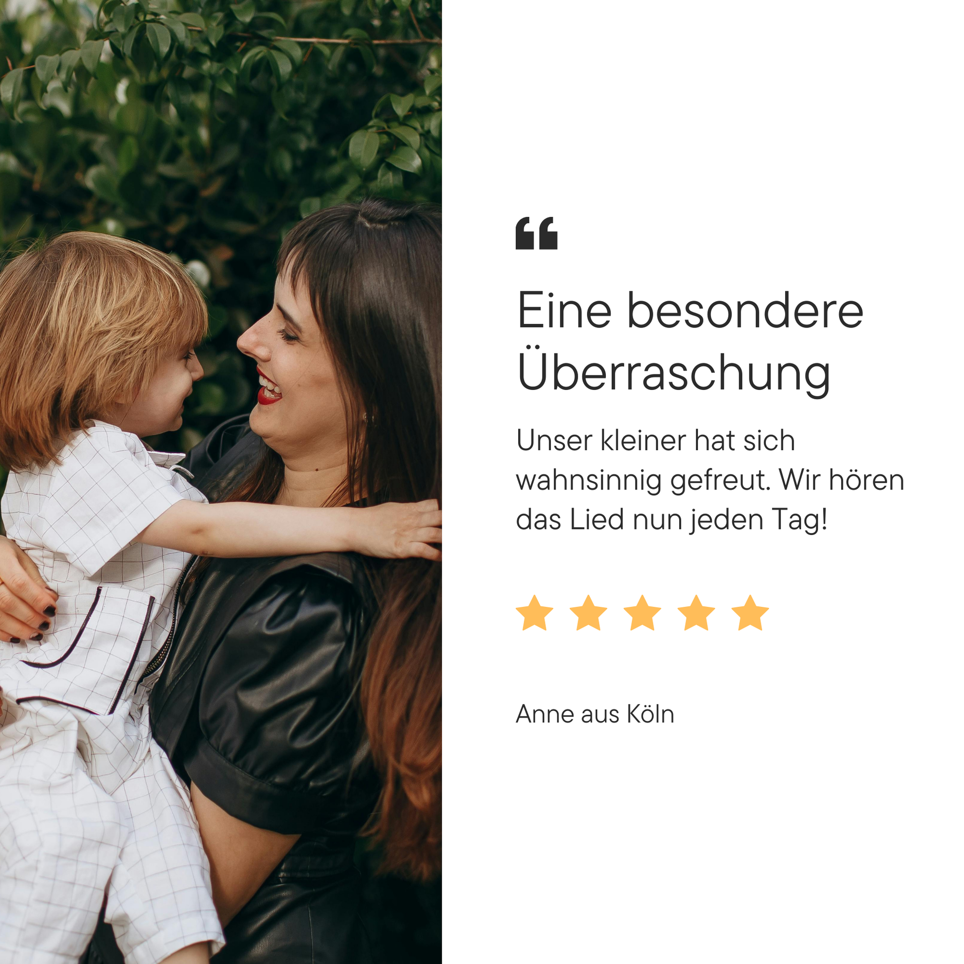 Personalisiertes Kinderlied