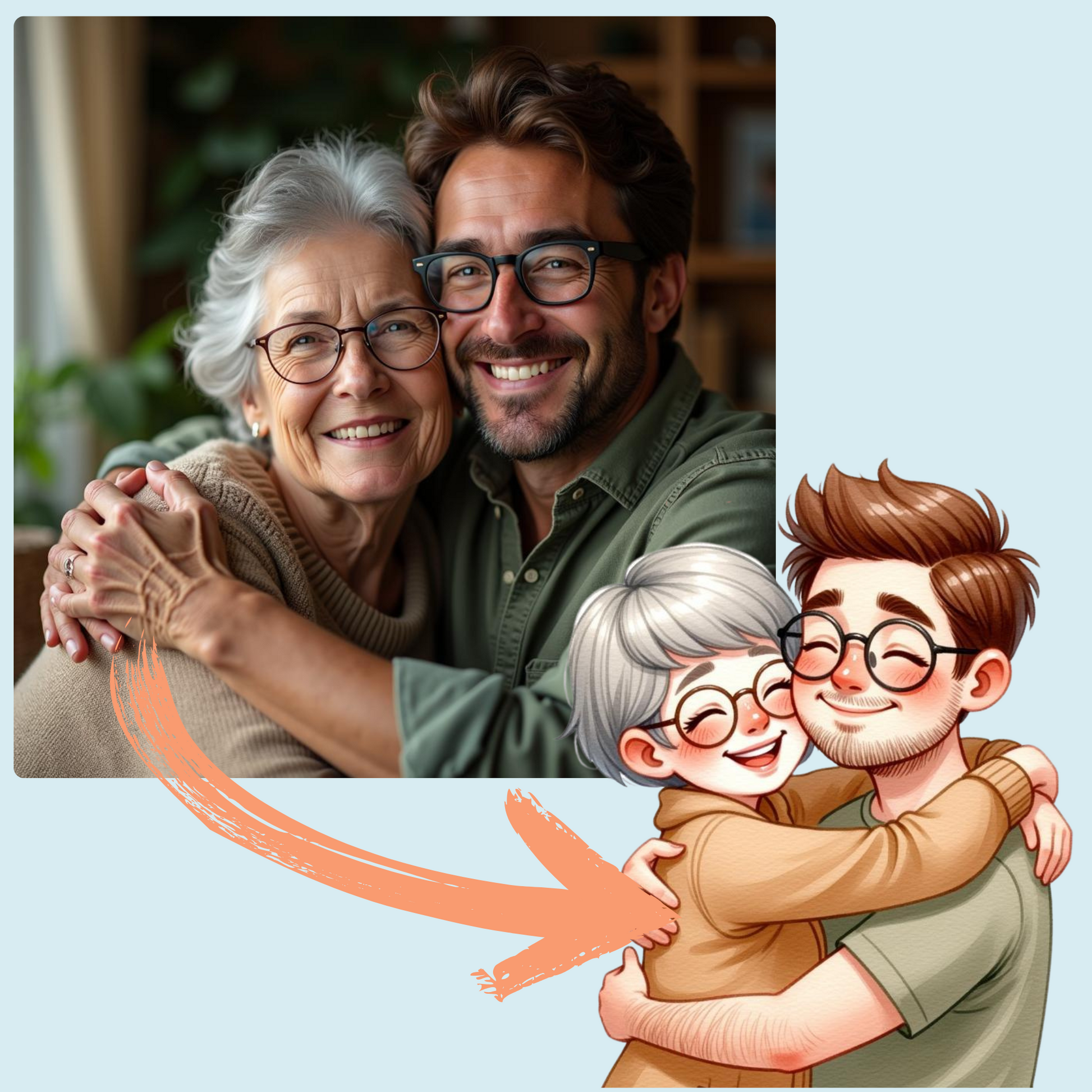 Danke für alles, Mama I Personalisiertes Buch für Mama - DreamyTales